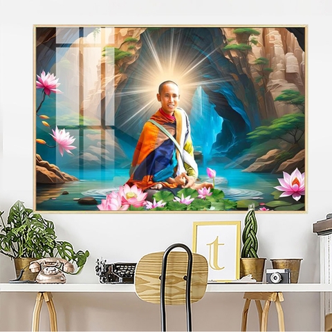 Tranh Thầy Thích Minh Tuệ | Tranh Ngọc Việt - Đắk Lắk | Tranh Ngọc Việt - Xưởng Tranh Đẹp Buôn Ma Thuột (BMT) DakLak