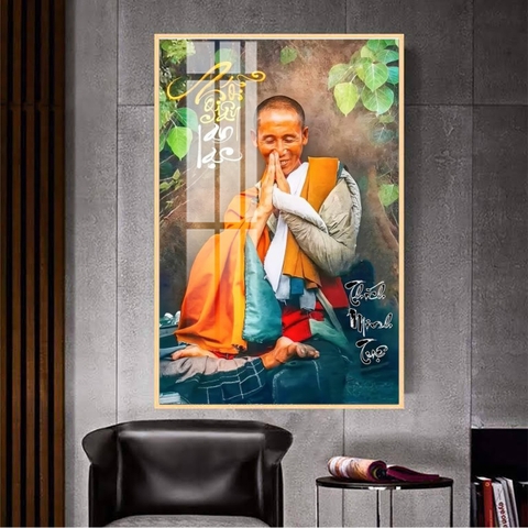 Tranh Thầy Thích Minh Tuệ | Tranh Ngọc Việt - Đắk Lắk | Tranh Ngọc Việt - Xưởng Tranh Đẹp Buôn Ma Thuột (BMT) DakLak