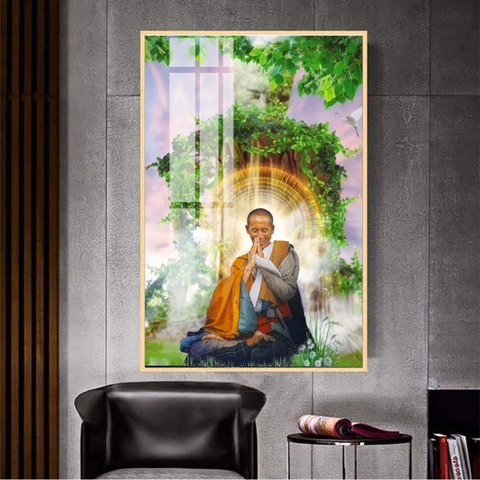 Tranh Thầy Thích Minh Tuệ | Tranh Ngọc Việt - Đắk Lắk | Tranh Ngọc Việt - Xưởng Tranh Đẹp Buôn Ma Thuột (BMT) DakLak