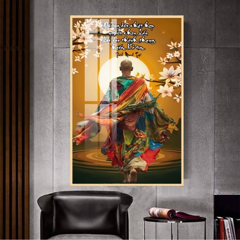 Tranh Thầy Thích Minh Tuệ | Tranh Ngọc Việt - Đắk Lắk | Tranh Ngọc Việt - Xưởng Tranh Đẹp Buôn Ma Thuột (BMT) DakLak