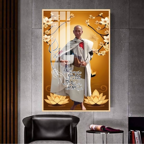 Tranh Thầy Thích Minh Tuệ | Tranh Ngọc Việt - Đắk Lắk | Tranh Ngọc Việt - Xưởng Tranh Đẹp Buôn Ma Thuột (BMT) DakLak