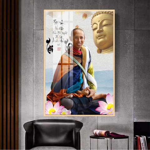 Tranh Thầy Thích Minh Tuệ | Tranh Ngọc Việt - Đắk Lắk | Tranh Ngọc Việt - Xưởng Tranh Đẹp Buôn Ma Thuột (BMT) DakLak