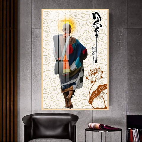 Tranh Thầy Thích Minh Tuệ | Tranh Ngọc Việt - Đắk Lắk | Tranh Ngọc Việt - Xưởng Tranh Đẹp Buôn Ma Thuột (BMT) DakLak