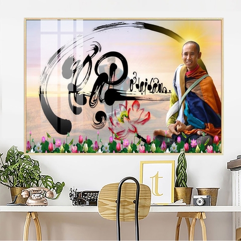 Tranh Thầy Thích Minh Tuệ | Tranh Ngọc Việt - Đắk Lắk | Tranh Ngọc Việt - Xưởng Tranh Đẹp Buôn Ma Thuột (BMT) DakLak