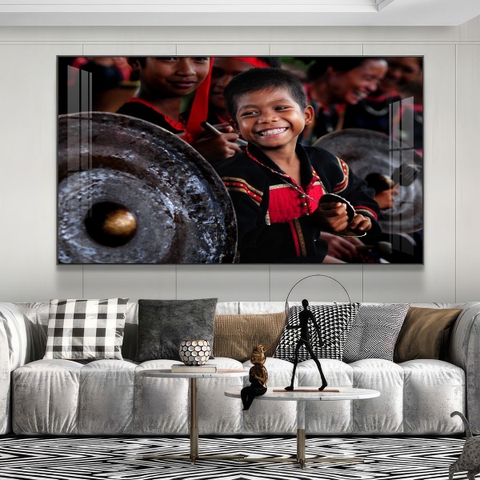 Tranh Tây Nguyên, Ngã 6 Buôn Ma Thuột, Thác - BMT DakLak | Tranh Ngọc Việt - Xưởng Tranh Đẹp Buôn Ma Thuột (BMT) DakLak