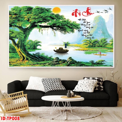 Tranh Chữ Thư Pháp | Tranh Ngọc Việt - Đắk Lắk | Tranh Ngọc Việt - Xưởng Tranh Đẹp Buôn Ma Thuột (BMT) DakLak