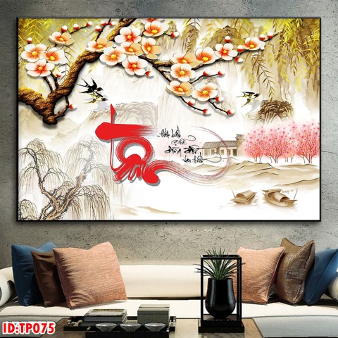 Tranh Chữ Thư Pháp | Tranh Ngọc Việt - Đắk Lắk | Tranh Ngọc Việt - Xưởng Tranh Đẹp Buôn Ma Thuột (BMT) DakLak