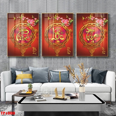 Tranh Phúc Lộc Thọ | Tranh Ngọc Việt - Đắk Lắk | Tranh Ngọc Việt - Xưởng Tranh Đẹp Buôn Ma Thuột (BMT) DakLak