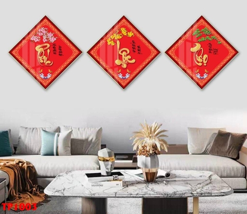 Tranh Phúc Lộc Thọ | Tranh Ngọc Việt - Đắk Lắk | Tranh Ngọc Việt - Xưởng Tranh Đẹp Buôn Ma Thuột (BMT) DakLak