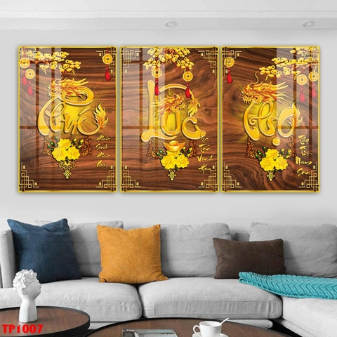 Tranh Phúc Lộc Thọ | Tranh Ngọc Việt - Đắk Lắk | Tranh Ngọc Việt - Xưởng Tranh Đẹp Buôn Ma Thuột (BMT) DakLak