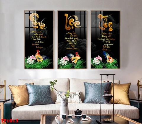 Tranh Phúc Lộc Thọ | Tranh Ngọc Việt - Đắk Lắk | Tranh Ngọc Việt - Xưởng Tranh Đẹp Buôn Ma Thuột (BMT) DakLak