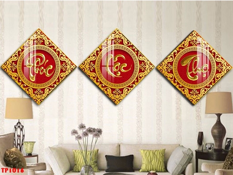 Tranh Phúc Lộc Thọ | Tranh Ngọc Việt - Đắk Lắk | Tranh Ngọc Việt - Xưởng Tranh Đẹp Buôn Ma Thuột (BMT) DakLak