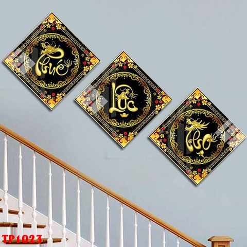 Tranh Phúc Lộc Thọ | Tranh Ngọc Việt - Đắk Lắk | Tranh Ngọc Việt - Xưởng Tranh Đẹp Buôn Ma Thuột (BMT) DakLak