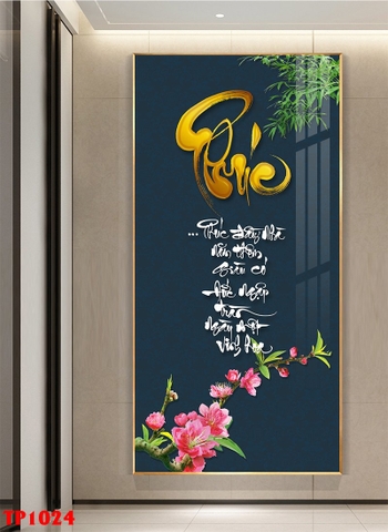 Tranh Chữ Thư Pháp | Tranh Ngọc Việt - Đắk Lắk | Tranh Ngọc Việt - Xưởng Tranh Đẹp Buôn Ma Thuột (BMT) DakLak