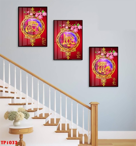 Tranh Phúc Lộc Thọ | Tranh Ngọc Việt - Đắk Lắk | Tranh Ngọc Việt - Xưởng Tranh Đẹp Buôn Ma Thuột (BMT) DakLak