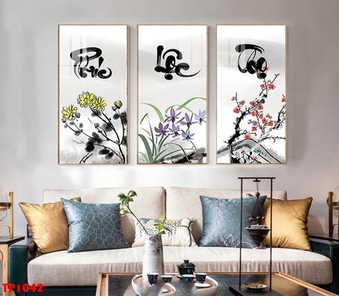 Tranh Phúc Lộc Thọ | Tranh Ngọc Việt - Đắk Lắk | Tranh Ngọc Việt - Xưởng Tranh Đẹp Buôn Ma Thuột (BMT) DakLak