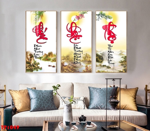 Tranh Phúc Lộc Thọ | Tranh Ngọc Việt - Đắk Lắk | Tranh Ngọc Việt - Xưởng Tranh Đẹp Buôn Ma Thuột (BMT) DakLak