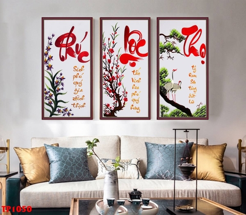 Tranh Phúc Lộc Thọ | Tranh Ngọc Việt - Đắk Lắk | Tranh Ngọc Việt - Xưởng Tranh Đẹp Buôn Ma Thuột (BMT) DakLak