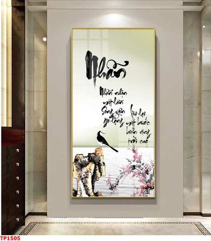 Tranh Chữ Thư Pháp | Tranh Ngọc Việt - Đắk Lắk | Tranh Ngọc Việt - Xưởng Tranh Đẹp Buôn Ma Thuột (BMT) DakLak