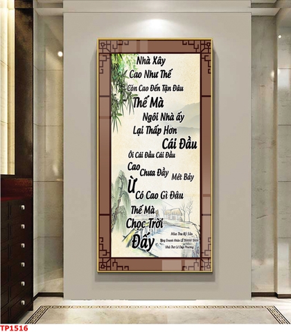 Tranh Chữ Thư Pháp | Tranh Ngọc Việt - Đắk Lắk | Tranh Ngọc Việt - Xưởng Tranh Đẹp Buôn Ma Thuột (BMT) DakLak