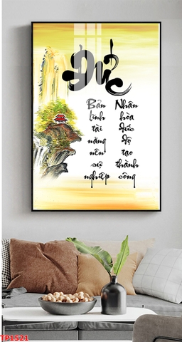 Tranh Chữ Thư Pháp | Tranh Ngọc Việt - Đắk Lắk | Tranh Ngọc Việt - Xưởng Tranh Đẹp Buôn Ma Thuột (BMT) DakLak