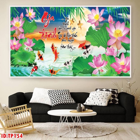 Tranh Cửu Ngư Quần Hội | Tranh Ngọc Việt - Đắk Lắk | Tranh Ngọc Việt - Xưởng Tranh Đẹp Buôn Ma Thuột (BMT) DakLak