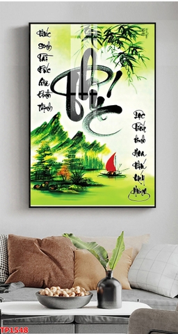 Tranh Chữ Thư Pháp | Tranh Ngọc Việt - Đắk Lắk | Tranh Ngọc Việt - Xưởng Tranh Đẹp Buôn Ma Thuột (BMT) DakLak