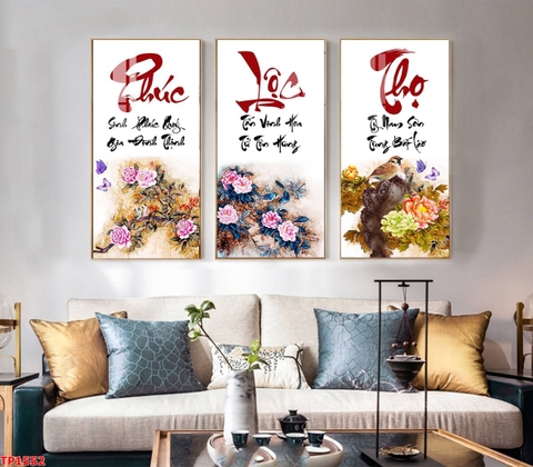 Tranh Phúc Lộc Thọ | Tranh Ngọc Việt - Đắk Lắk | Tranh Ngọc Việt - Xưởng Tranh Đẹp Buôn Ma Thuột (BMT) DakLak