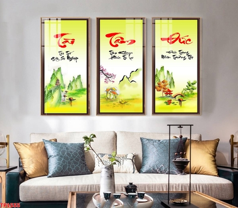 Tranh Phúc Lộc Thọ | Tranh Ngọc Việt - Đắk Lắk | Tranh Ngọc Việt - Xưởng Tranh Đẹp Buôn Ma Thuột (BMT) DakLak