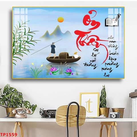 Tranh Tri Ân Thầy Cô Thư Pháp | Tranh Ngọc Việt - Đắk Lắk | Tranh Ngọc Việt - Xưởng Tranh Đẹp Buôn Ma Thuột (BMT) DakLak