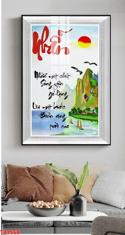 Tranh Chữ Thư Pháp | Tranh Ngọc Việt - Đắk Lắk | Tranh Ngọc Việt - Xưởng Tranh Đẹp Buôn Ma Thuột (BMT) DakLak