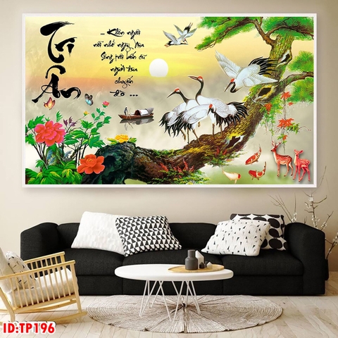 Tranh Tri Ân Thầy Cô Thư Pháp | Tranh Ngọc Việt - Đắk Lắk | Tranh Ngọc Việt - Xưởng Tranh Đẹp Buôn Ma Thuột (BMT) DakLak