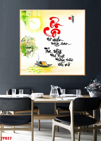 Tranh Chữ Thư Pháp | Tranh Ngọc Việt - Đắk Lắk | Tranh Ngọc Việt - Xưởng Tranh Đẹp Buôn Ma Thuột (BMT) DakLak