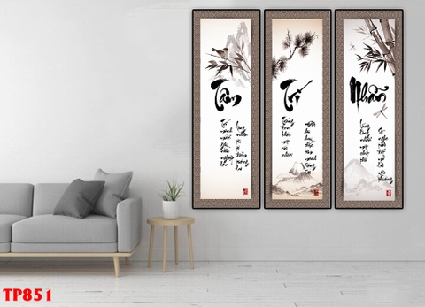 Tranh Chữ Thư Pháp | Tranh Ngọc Việt - Đắk Lắk | Tranh Ngọc Việt - Xưởng Tranh Đẹp Buôn Ma Thuột (BMT) DakLak