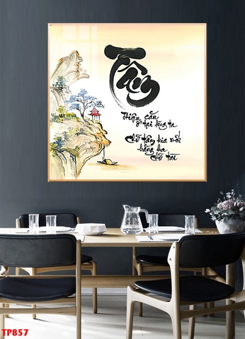 Tranh Chữ Thư Pháp | Tranh Ngọc Việt - Đắk Lắk | Tranh Ngọc Việt - Xưởng Tranh Đẹp Buôn Ma Thuột (BMT) DakLak