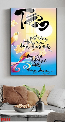 Tranh Chữ Thư Pháp | Tranh Ngọc Việt - Đắk Lắk | Tranh Ngọc Việt - Xưởng Tranh Đẹp Buôn Ma Thuột (BMT) DakLak