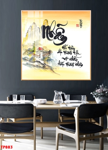 Tranh Chữ Thư Pháp | Tranh Ngọc Việt - Đắk Lắk | Tranh Ngọc Việt - Xưởng Tranh Đẹp Buôn Ma Thuột (BMT) DakLak