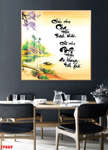 Tranh Chữ Thư Pháp | Tranh Ngọc Việt - Đắk Lắk | Tranh Ngọc Việt - Xưởng Tranh Đẹp Buôn Ma Thuột (BMT) DakLak