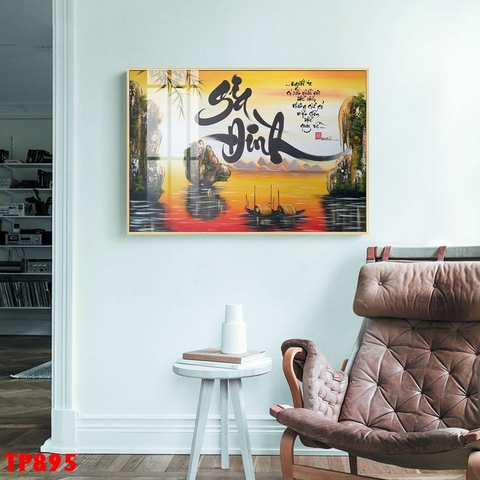 Tranh Chữ Thư Pháp | Tranh Ngọc Việt - Đắk Lắk | Tranh Ngọc Việt - Xưởng Tranh Đẹp Buôn Ma Thuột (BMT) DakLak