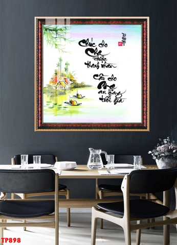 Tranh Chữ Thư Pháp | Tranh Ngọc Việt - Đắk Lắk | Tranh Ngọc Việt - Xưởng Tranh Đẹp Buôn Ma Thuột (BMT) DakLak