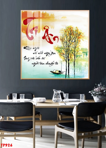 Tranh Chữ Thư Pháp | Tranh Ngọc Việt - Đắk Lắk | Tranh Ngọc Việt - Xưởng Tranh Đẹp Buôn Ma Thuột (BMT) DakLak