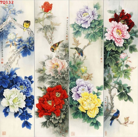 Tranh Tứ Quý Bốn Mùa | Tranh Ngọc Việt - Đắk Lắk | Tranh Ngọc Việt - Xưởng Tranh Đẹp Buôn Ma Thuột (BMT) DakLak