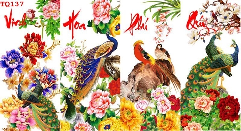 Tranh Tứ Quý Bốn Mùa | Tranh Ngọc Việt - Đắk Lắk | Tranh Ngọc Việt - Xưởng Tranh Đẹp Buôn Ma Thuột (BMT) DakLak