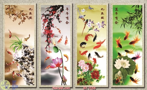 Tranh Tứ Quý Bốn Mùa | Tranh Ngọc Việt - Đắk Lắk | Tranh Ngọc Việt - Xưởng Tranh Đẹp Buôn Ma Thuột (BMT) DakLak