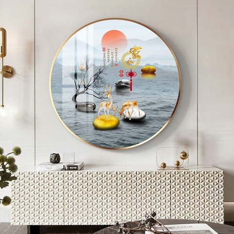 Tranh Tròn Tráng Gương Đẹp | Tranh Ngọc Việt - Đắk Lắk | Tranh Ngọc Việt - Xưởng Tranh Đẹp Buôn Ma Thuột (BMT) DakLak