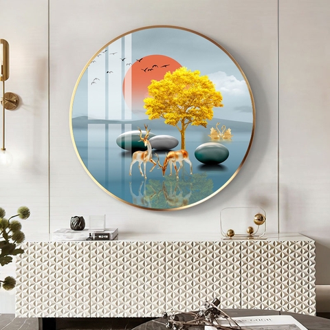 Tranh Tròn Tráng Gương Đẹp | Tranh Ngọc Việt - Đắk Lắk | Tranh Ngọc Việt - Xưởng Tranh Đẹp Buôn Ma Thuột (BMT) DakLak