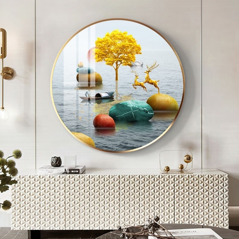 Tranh Tròn Tráng Gương Đẹp | Tranh Ngọc Việt - Đắk Lắk | Tranh Ngọc Việt - Xưởng Tranh Đẹp Buôn Ma Thuột (BMT) DakLak