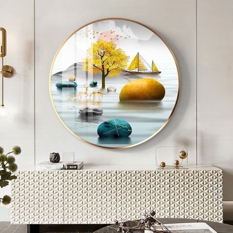 Tranh Tròn Tráng Gương Đẹp | Tranh Ngọc Việt - Đắk Lắk | Tranh Ngọc Việt - Xưởng Tranh Đẹp Buôn Ma Thuột (BMT) DakLak