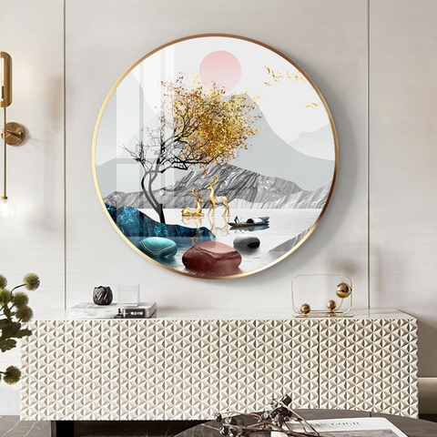 Tranh Tròn Tráng Gương Đẹp | Tranh Ngọc Việt - Đắk Lắk | Tranh Ngọc Việt - Xưởng Tranh Đẹp Buôn Ma Thuột (BMT) DakLak