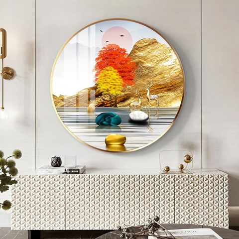 Tranh Tròn Tráng Gương Đẹp | Tranh Ngọc Việt - Đắk Lắk | Tranh Ngọc Việt - Xưởng Tranh Đẹp Buôn Ma Thuột (BMT) DakLak